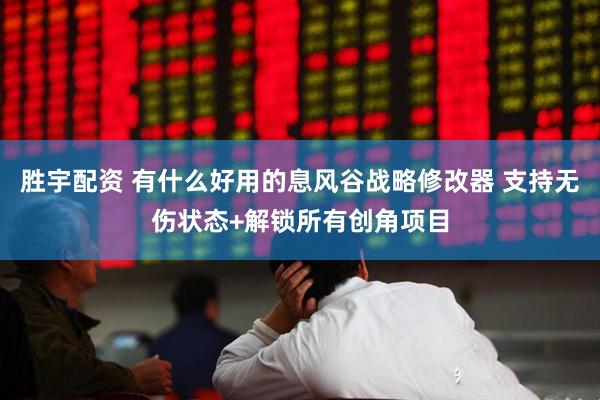 胜宇配资 有什么好用的息风谷战略修改器 支持无伤状态+解锁所有创角项目